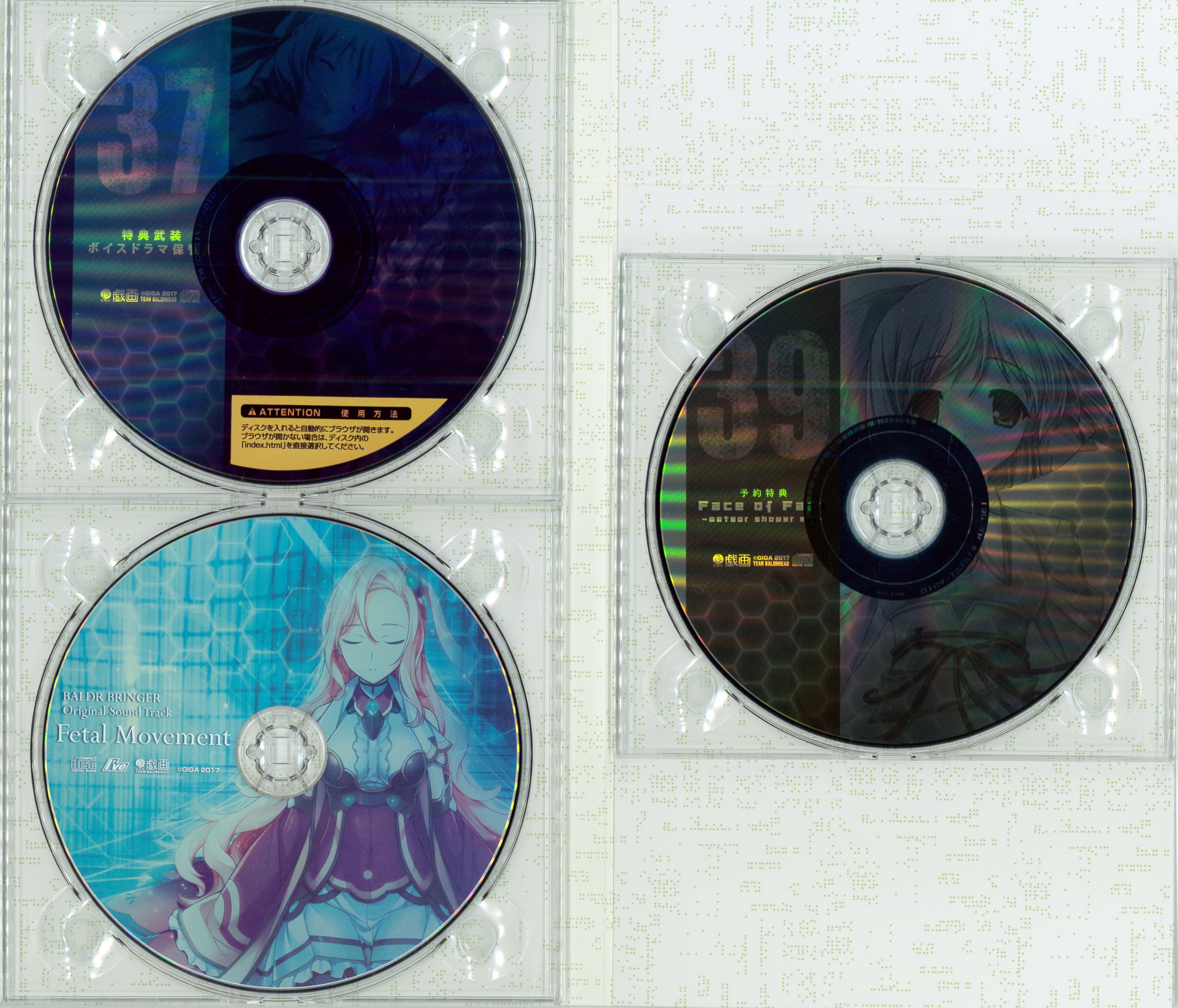 BALDR MASTERPIECE CHRONICLE Complete Vocal Collection & Soundtrack